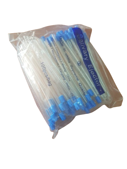 Dental suction tips a pack of 100pcs kenya.