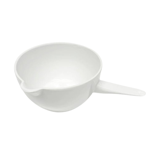Lab evaporating dish in Kenya.