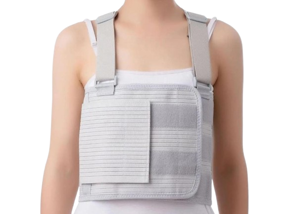 What is a sternal brace/splint and what are its features and uses.